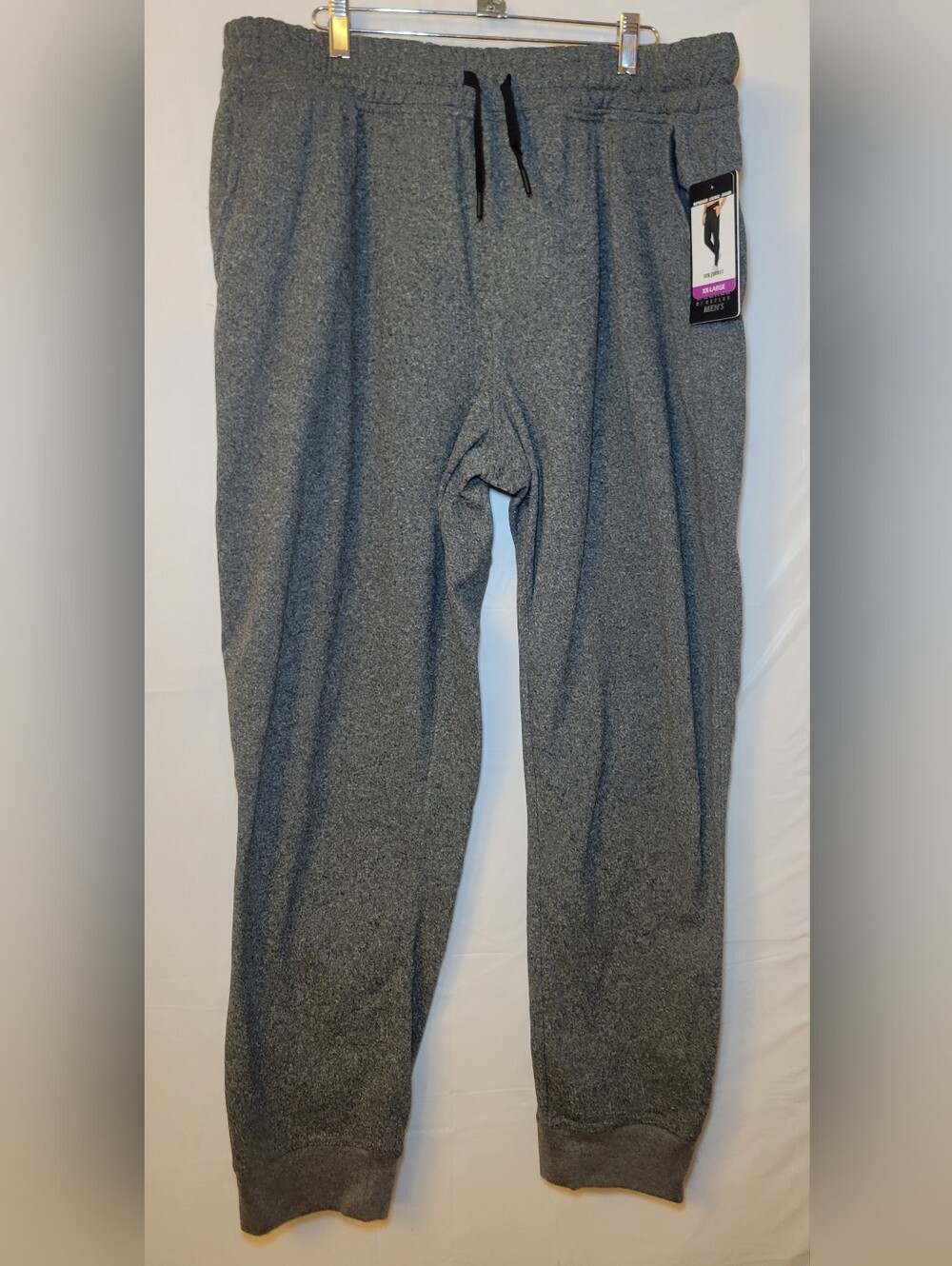 Men's Gray Fleece Lounge Pants - 90 Degree By Reflex